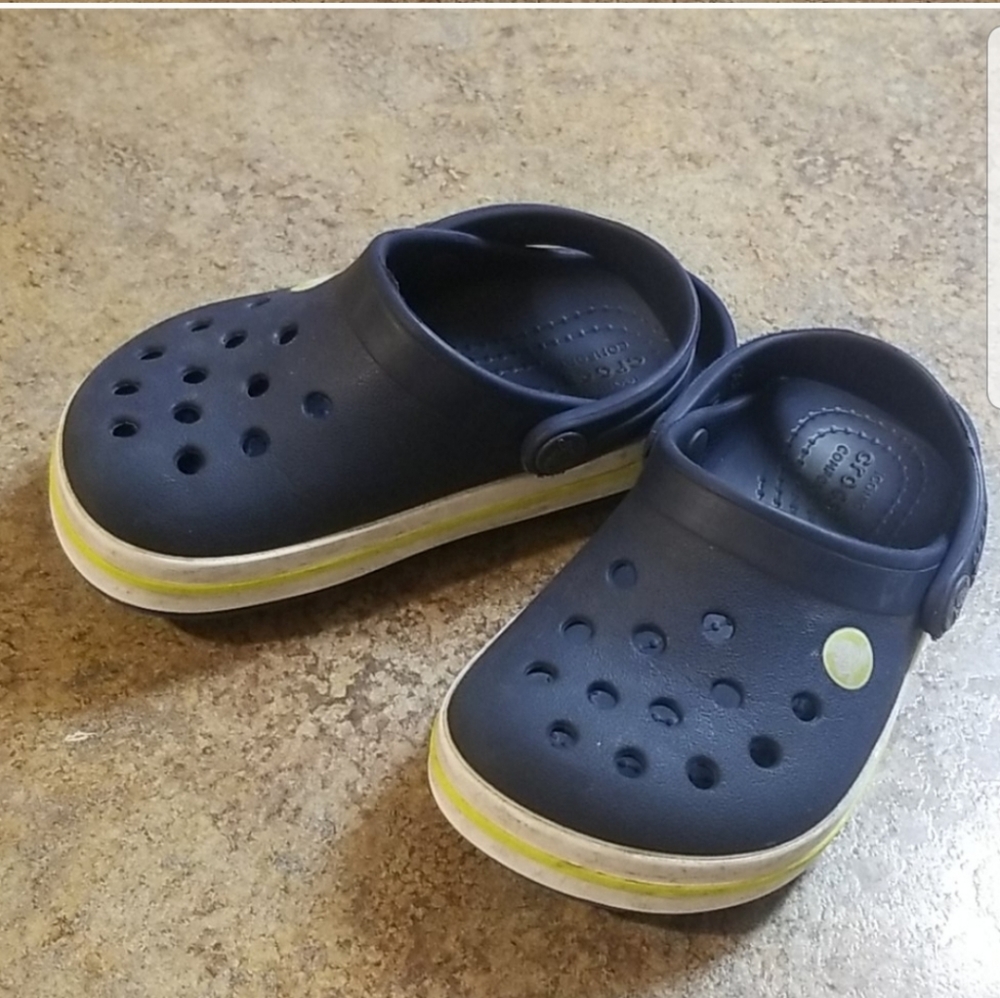 Native and Croc toddler shoes